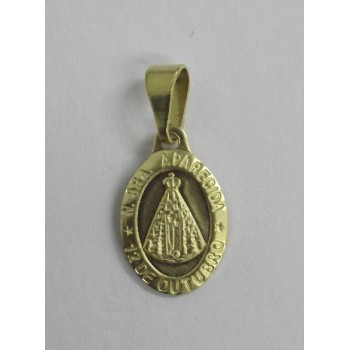 PING LATÃO MINI OVAL N SRA APARECIDA