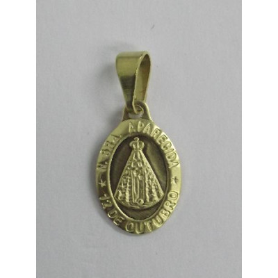 PING LATÃO MINI OVAL N SRA APARECIDA