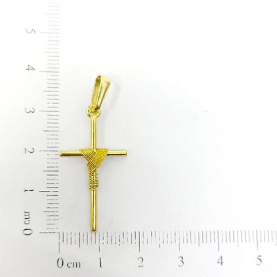 PIN CRUZ PALITO ARAMADA 3CM CAM