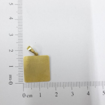 PIN PLACA QUADRADO LISA CAP