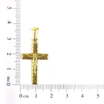 PIN CRUCIFIXO BORDA DIAMANTADA CAM