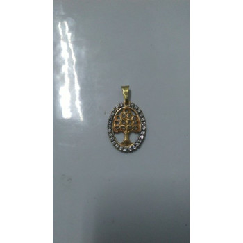 PING ARVORE DA VIDA C/ ZIRCONIA OVAL CAM