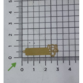 PUL PLACA MENINA VZD 3CM S/CORRE FOTOCORROSÃO