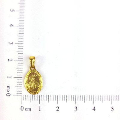 PIN OVAL SÃO JORGE CAP