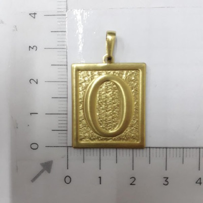 PIN QUADRADO LETRAS O CAG