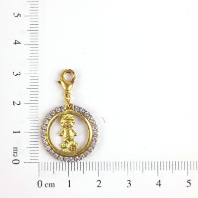 PIN MENINO ZIRCÔNIA