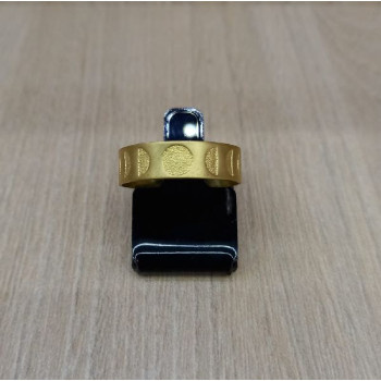 ANEL REGULAVEL FASES DA LUA COM 2 FUROS