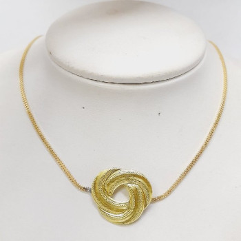 CHOCKER TRANÇADO VENEZIANA DUPLA 35+10