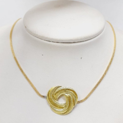 CHOCKER TRANÇADO VENEZIANA DUPLA 35+10