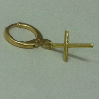 BRINCO ARGOLA CLICK COM CRUZ