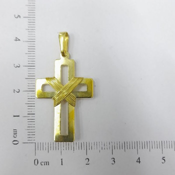 PING CRUZ M LISA VZD ARAMADA FIO LATÃO CAM