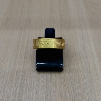 ANEL REGULAVEL TUDO POSSO NAQUELE C/ 2 FUROS