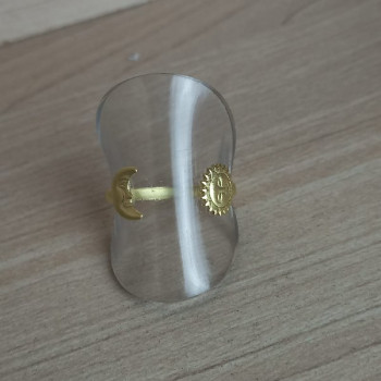 ANEL REGULAVEL SOL E LUA