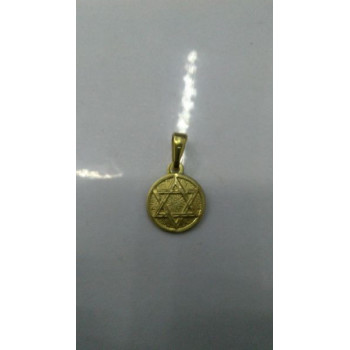 PIN LATÃO MEDIA ESTRELA DE DAVI CAM