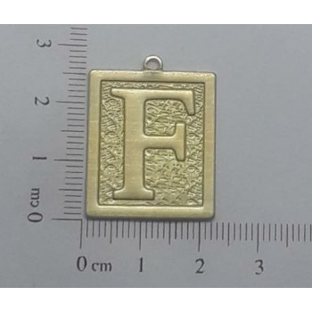 PIN QUADRADO LETRAS F CAG