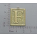 PIN QUADRADO LETRAS F CAG