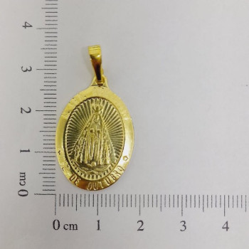PING LATÃO  BRUTO MEDALHA N. SRA APARECIDA