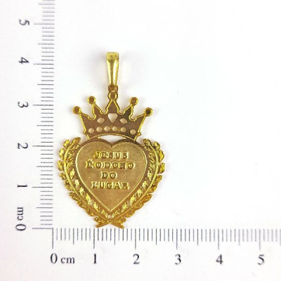 PIN CORAÇÃO JESUS É O DONO CAM