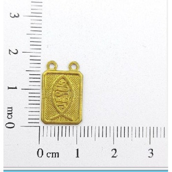 ESCAPULARIO PEIXE ESCRITA JESUS