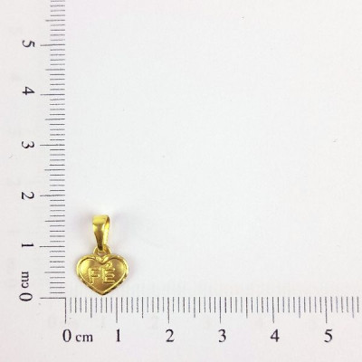 PIN CORAÇÃO FÉ CAP