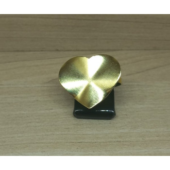 ANEL REGULAVEL CORAÇÃO AMASSADO