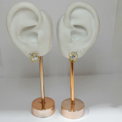 BR FIXO FLOR ZIRCONIA 8MM
