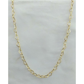 CHOKER CORRENTE DE 4MM CORAÇÕES