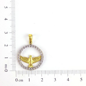 PIN REDONDO ZIRCONIA ESPIRITO SANTO CAM