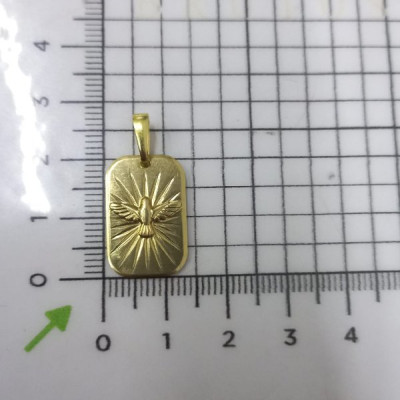 PIN PLACA DIAMANTADA ESP SANTO 20MM CAM