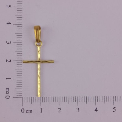 PIN CRUZ DIAMANTADA 3,5CM CAM
