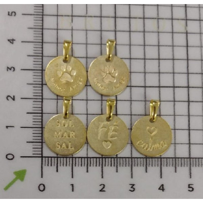 PING MIX REDONDOS FÉ, CALMA, PATINHAS E SOL CAP