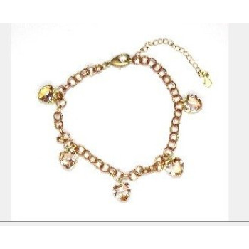 PUL CORAÇÃO ELO PORTUGUÊS C/PEDRA SALMÃO