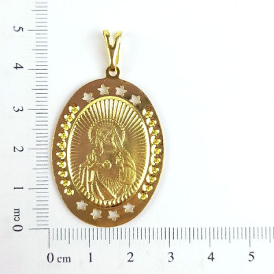 PIN CORAÇÃO DE JESUS COM ESTRELA CAM