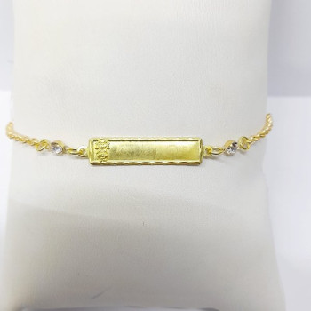 PULS LATÃO PLACA MENINA