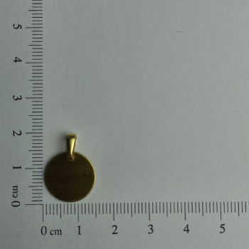 PIN REDONDO LISO CHEIO COM 1 FURO 13MM