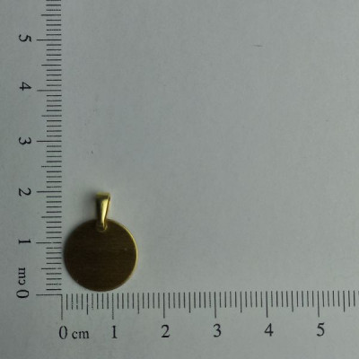 PIN REDONDO LISO CHEIO COM 1 FURO 13MM