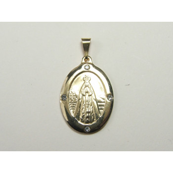 PING LATÃO BRUTO DEL VALLE C/ 4 PEDRAS