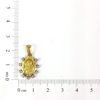 PIN SANTO ANTONIO ZIRCONIA CAP