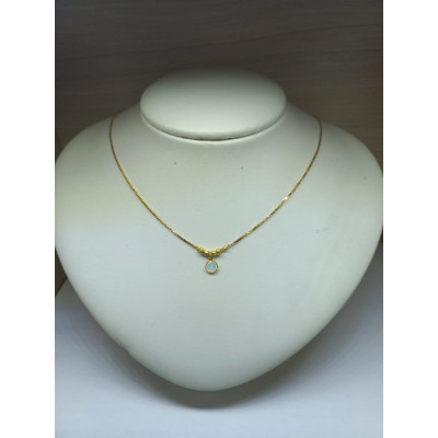 CHOCKER VENEZIANA DIAMANTADA E PONTO DE LUZ