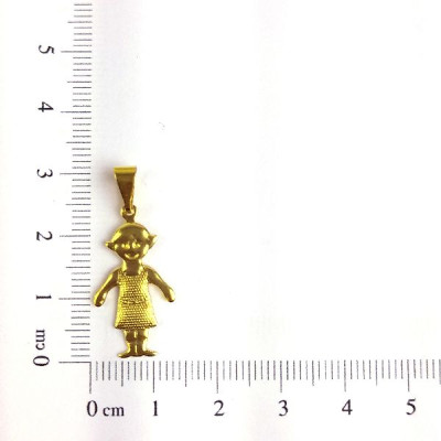 PIN LATÃO BRUTO FAMILIA MÃE CAM