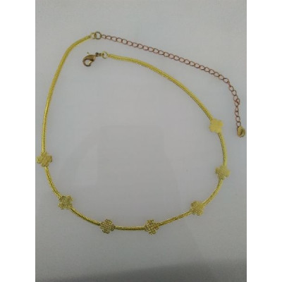 CHOCKER 6 TREVOS C/ CORRENTE CHAPADA