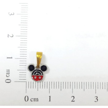 PIN INFANTIL RESINADO MICKEY CALÇA CAP