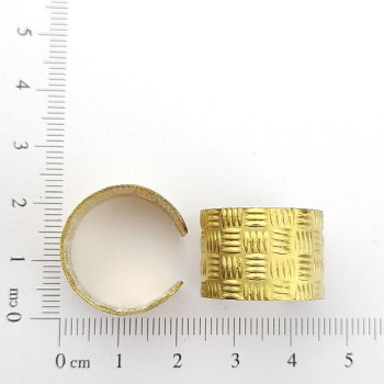 ANEL REGULAVEL ESTAMPADO  C/ 2 FUROS