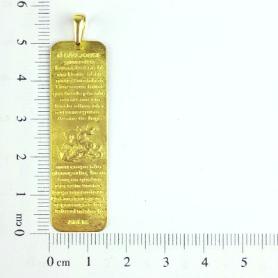 PIN PLACA ORAÇÃO SÃO JORGE CAM