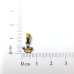 PIN INFANTIL RESINADO COROA CAP