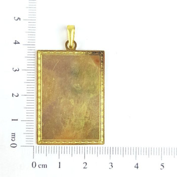 PIN QUADRADO BORDA TRABALHADA CAM