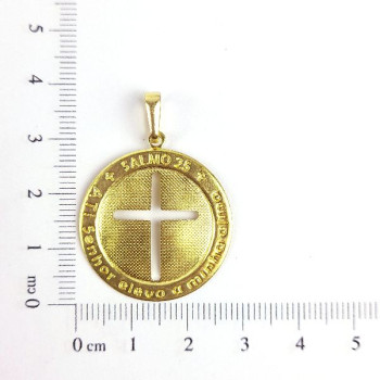 PIN REDONDO CRUZ VAZADA