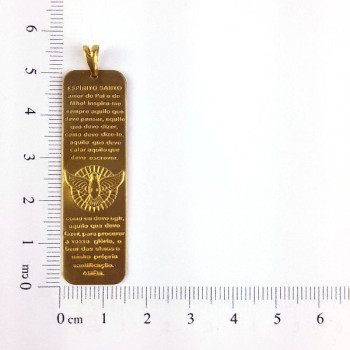PIN PLACA ORAÇÃO ESPIRITO SANTO CAM