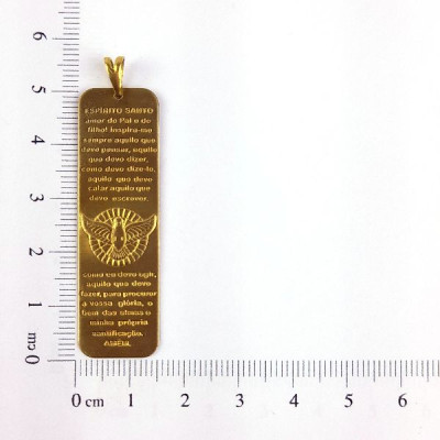 PIN PLACA ORAÇÃO ESPIRITO SANTO CAM