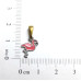 PIN INFANTIL RESINADO FLAMINGO CAP